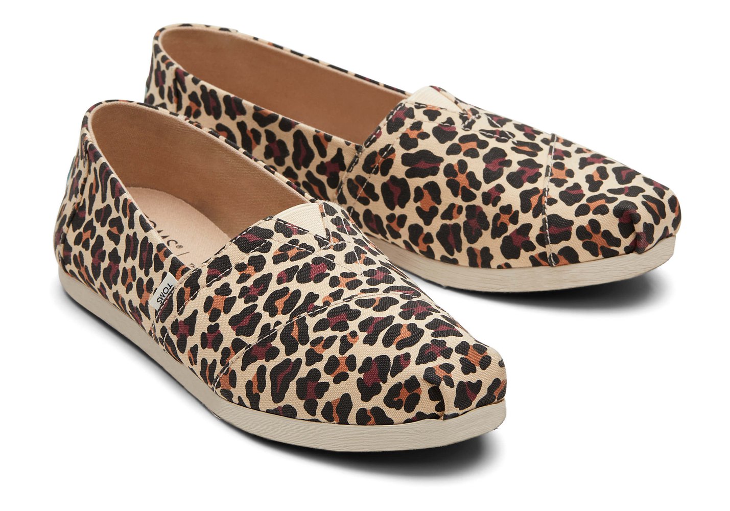 Toms Alpargata Leopard Espadrille Beige - Womens - 84975-SMHF